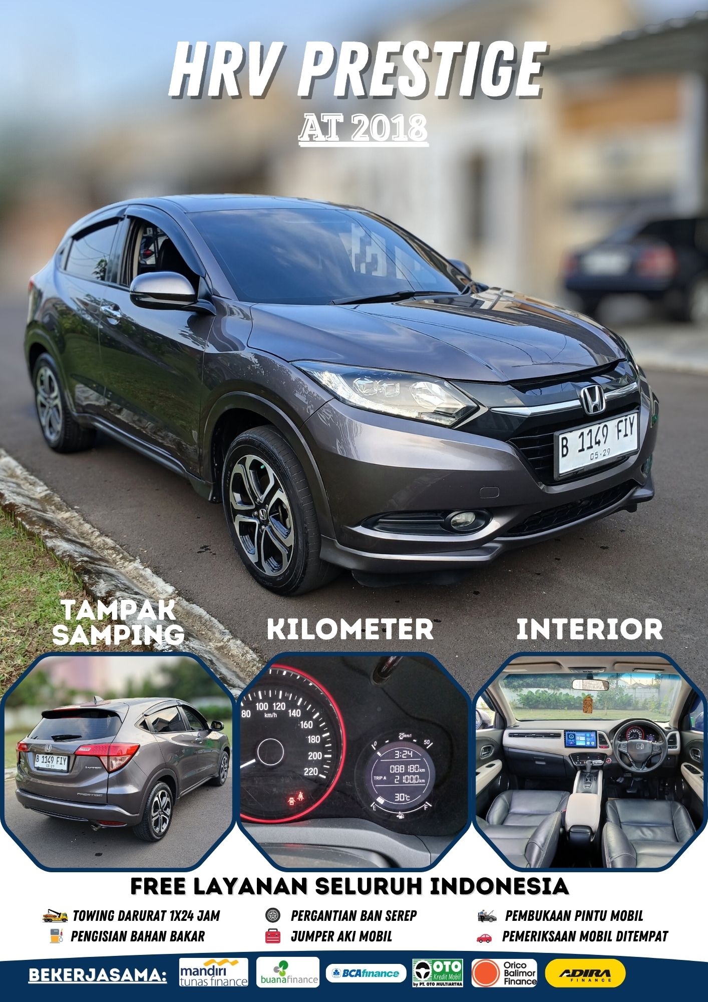Honda HRV Prestige AT